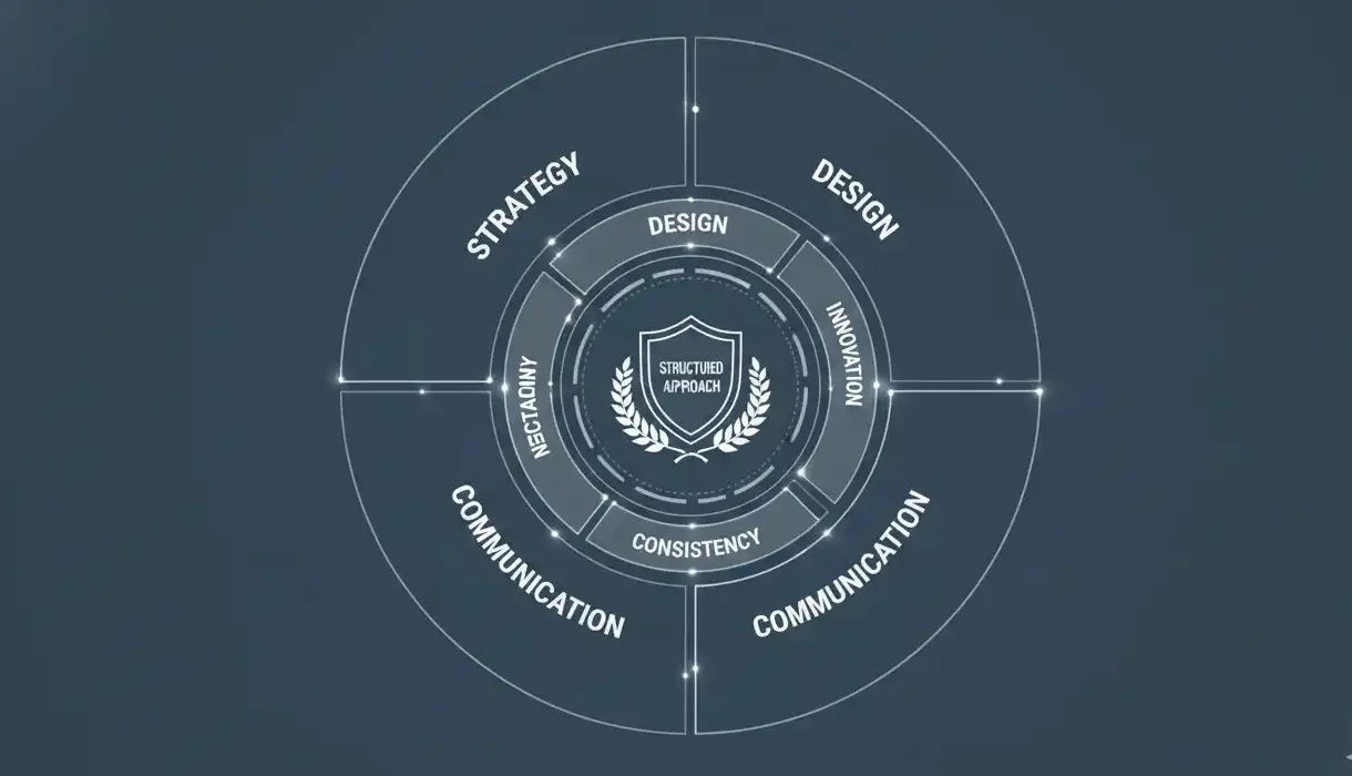 Corporate branding strategy session for a business in Hyderabad