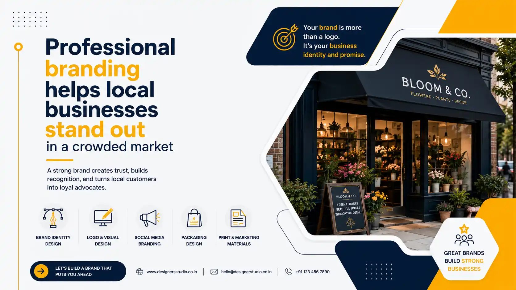 Building a strong brand identity for Hyderabad businesses