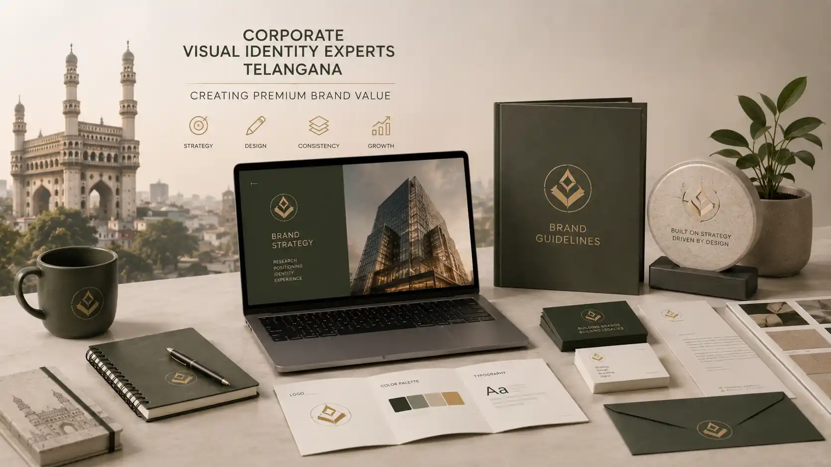 Corporate visual identity experts Telangana creating premium brand value