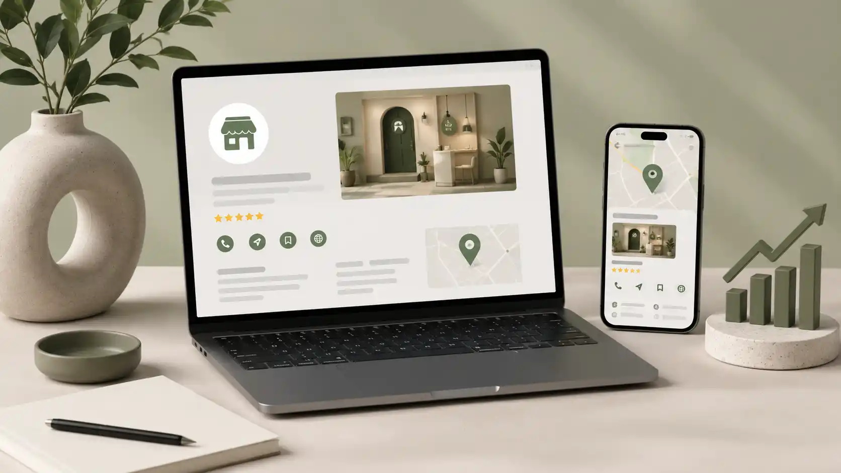 Digital presence and Google My Business Optimization