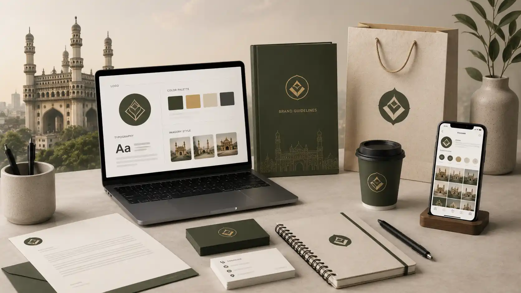 Maintaining brand consistency for businesses in Hyderabad