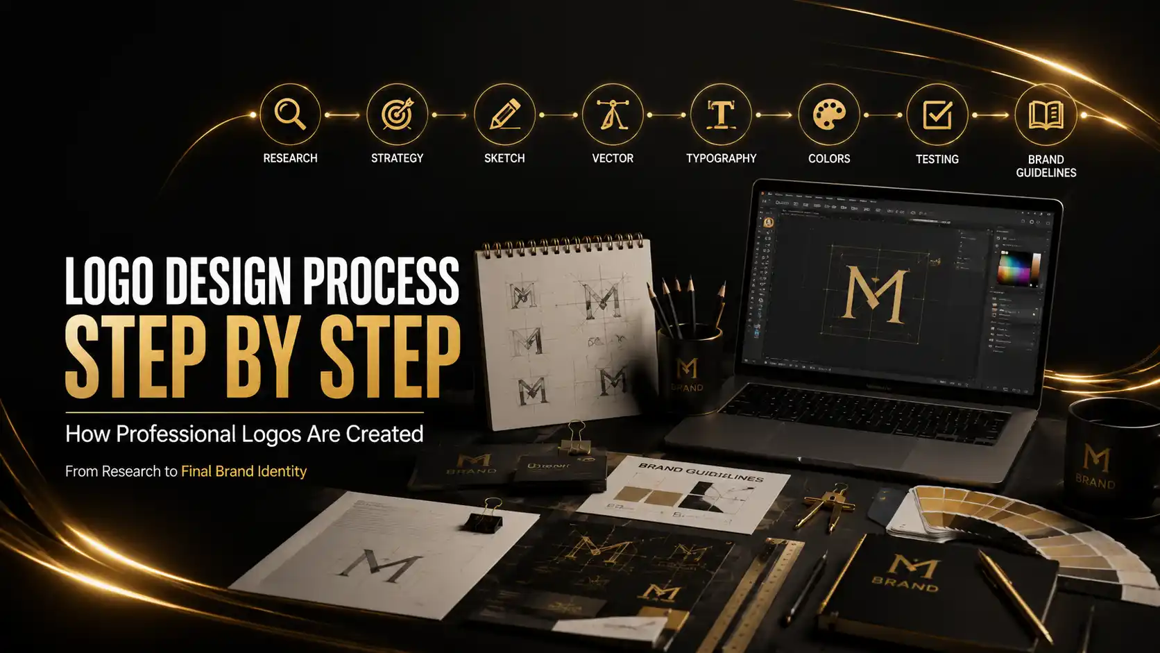 Logo Design Process Step by Step in Hyderabad