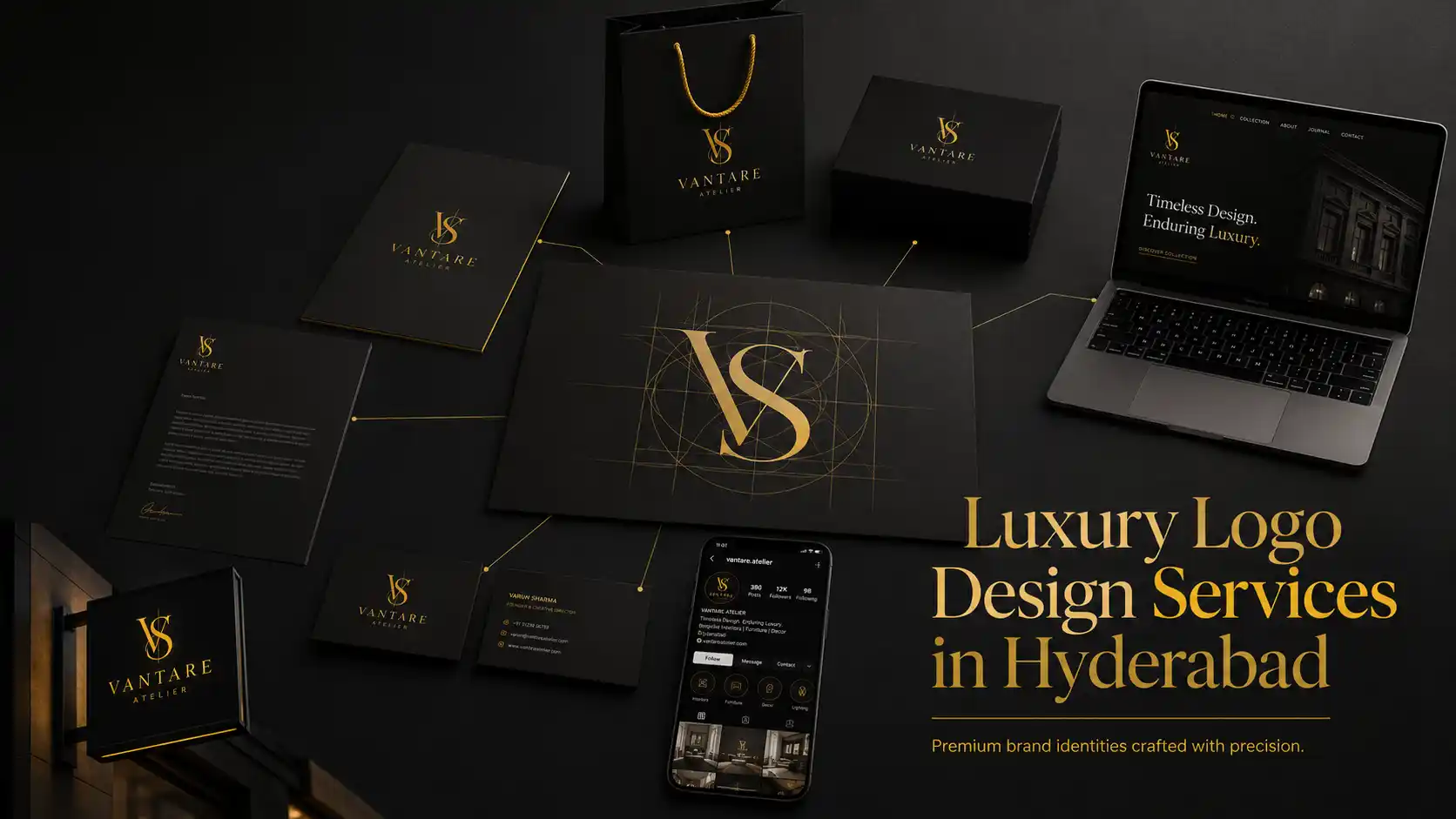 Luxury Logo Design Services in Hyderabad