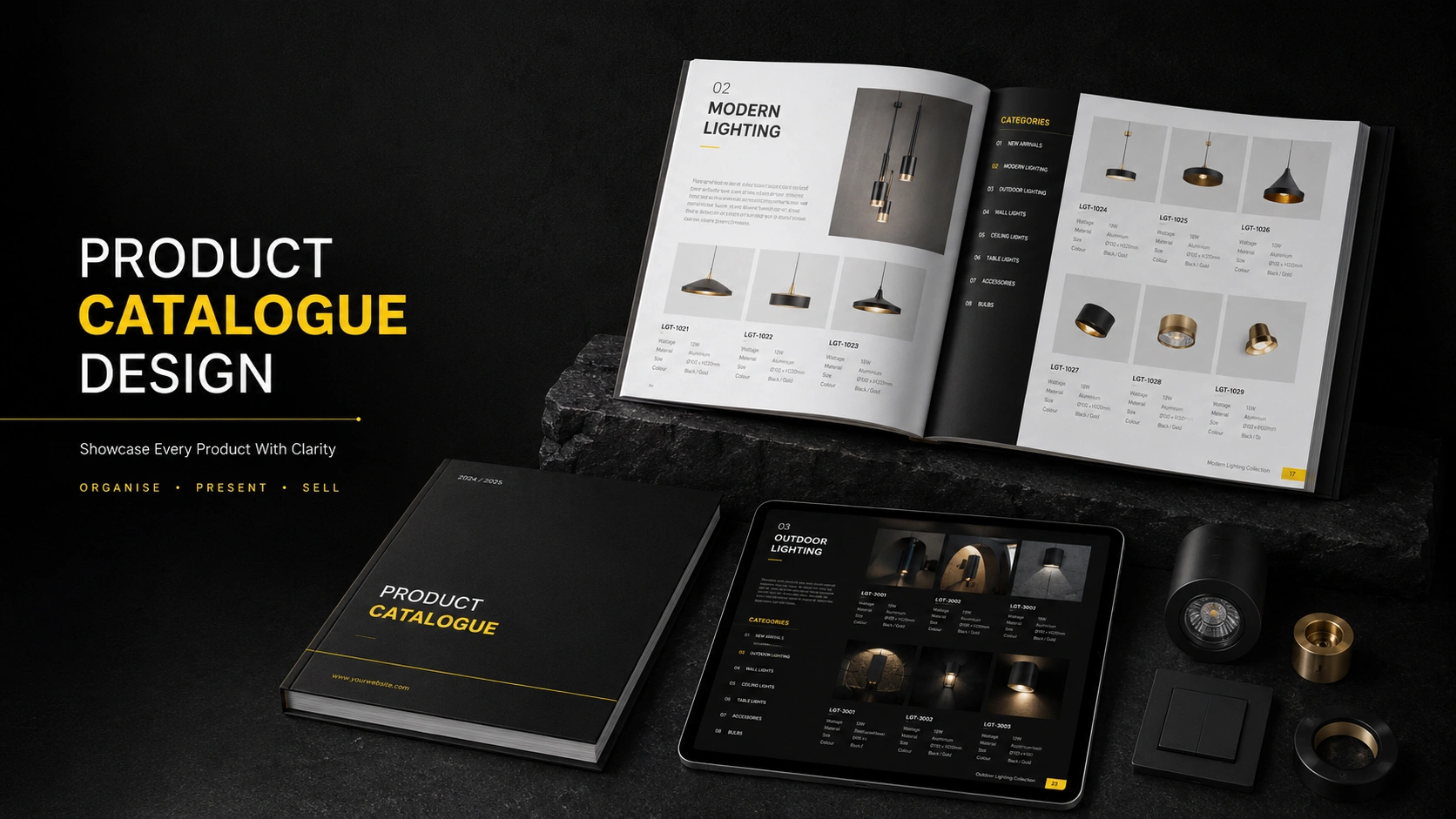 Product Catalogue Design Services in Hyderabad by Designers Studio