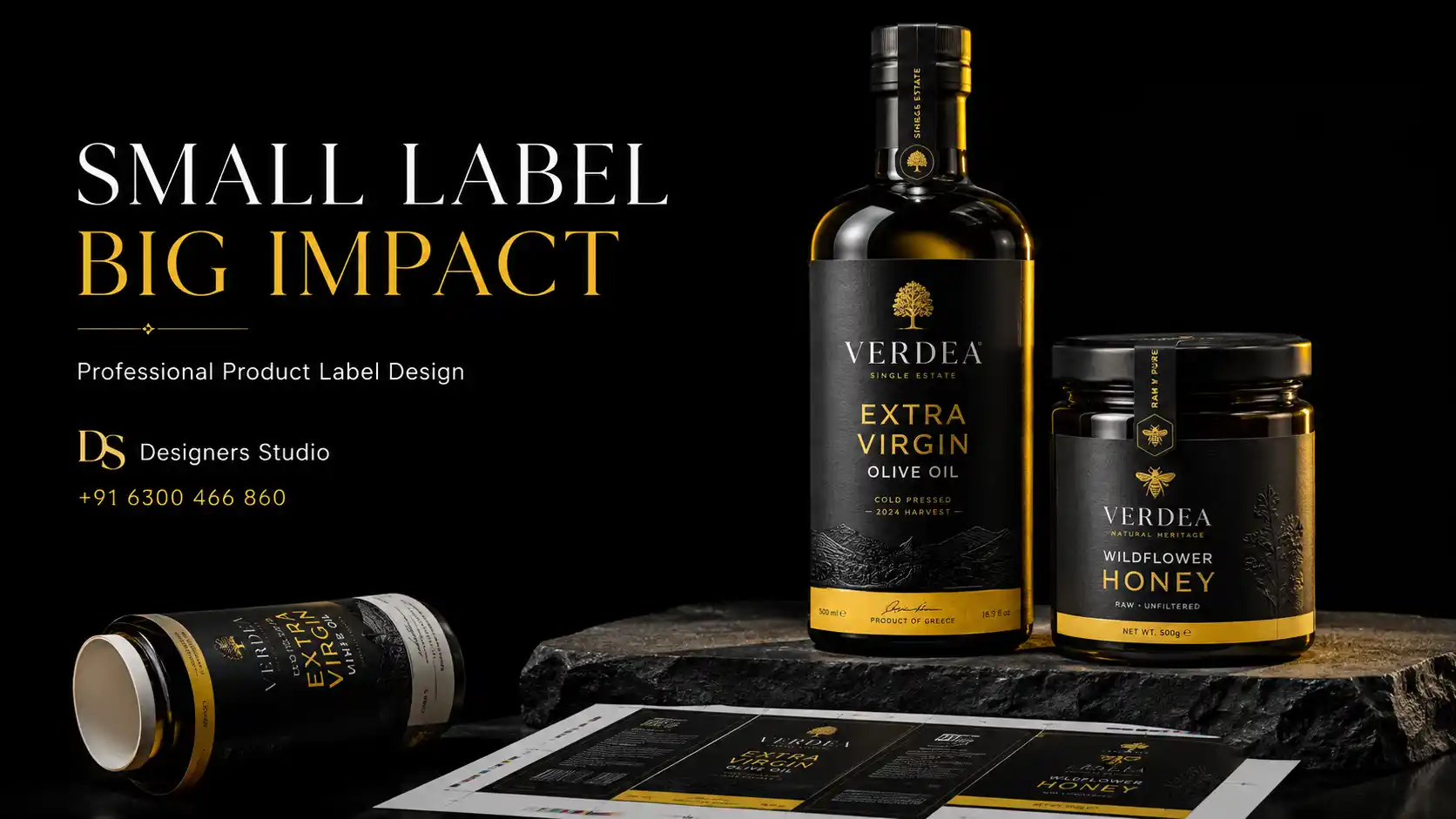 Product Label Design Services in Hyderabad