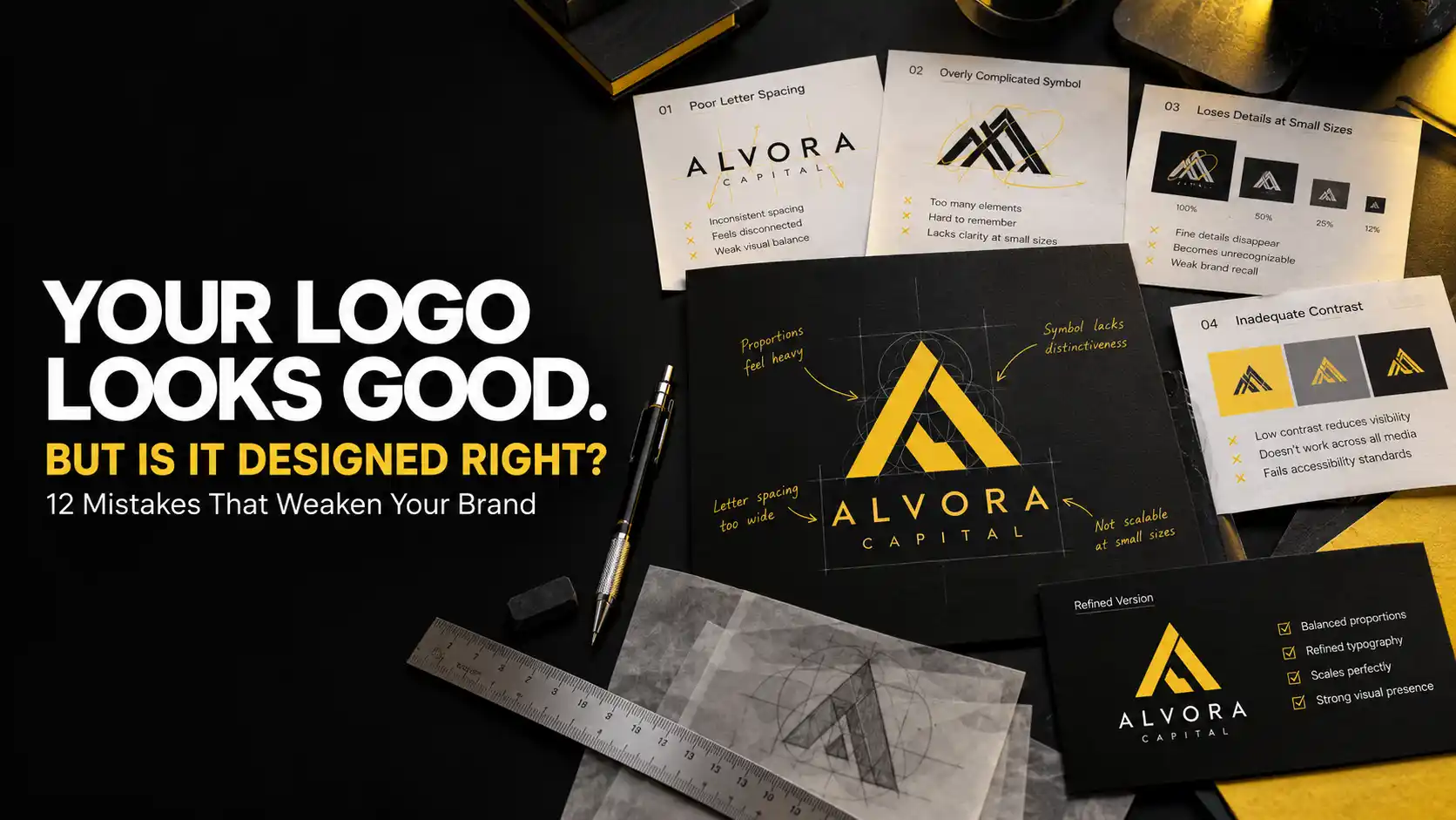 Common logo design mistakes businesses in Hyderabad should avoid